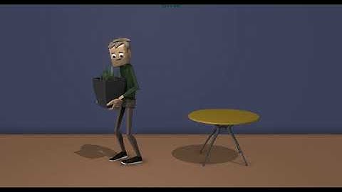 Interacting with a Heavy Object - AnimSchool Assignment (2017)