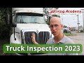 Cdl class a pretrip inspection updated 2023  pass the new cdl road test