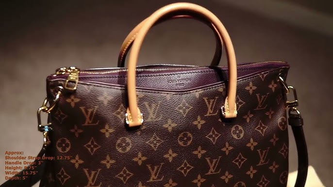 Louis Vuitton Monogram Pallas MM Noir 