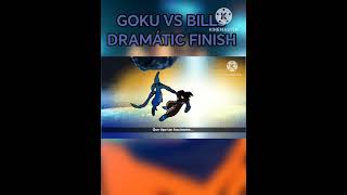 DRAMÁTIC FINISH DE GOKU VS BILLS #zlegends3