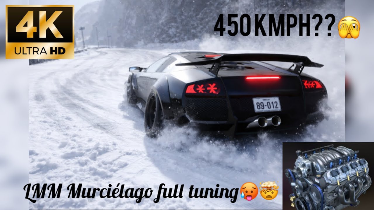 Lamborghini Murcielago LMM full tuning🥵🚀|| roxy x street|| high quality || 