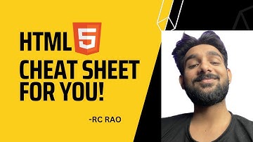 html cheat sheet || coding cheatsheet for beginners