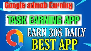 Google admob task earning app for  playstore upload || admob task earning app 2021