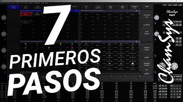 ➡️ 7 Primeros pasos con Chamsys (MagicQ) | En Español