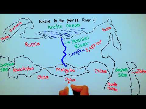 Video: Dove scorre il fiume Yenisei? In quale mare scorre il fiume Yenisei?