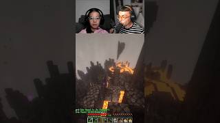 PRIMA OARĂ CU SORA MEA IN NETHER