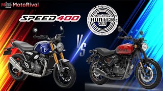 Triumph Speed400 vs Hunter 350 เทียบสเป็กโมเดิร์นคลาสสิคไฟกลม