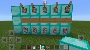 MINECRAFT PE | CÁCH LÀM CỬA KHÓA BẰNG PASSWORD |