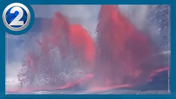 VIDEO: Kīlauea eruption leads to ashfall, destroys USGS cam