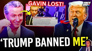'DRUNK' Gavin Newsom Fumes After WEF Bans Him from Speaking as Anti-Trump Interview Epically Fails