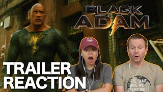 Black Adam Official Trailer \/\/ Reaction \& Review