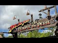 Indiana Jones And the Temple of Peril, Disneyland Paris - On Ride POV, Front Row Footage.