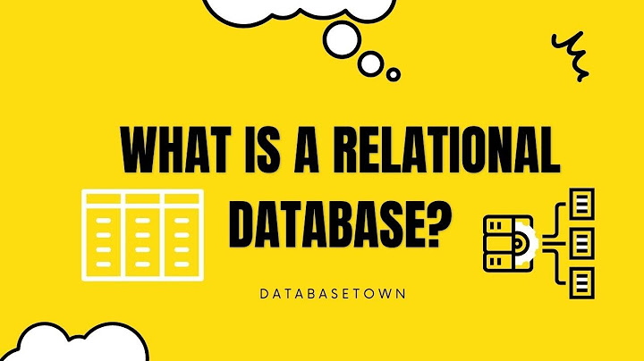 So sánh flat databbase và hierachical database relation database management