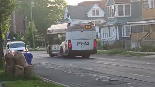 PVTA 2022 New Flyer Xcelsior XD35 #1728 on route B17. 