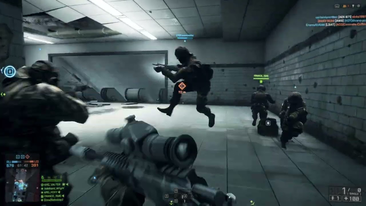 Battlefield 4 | Operation Metro | Conquest 4K Gameplay