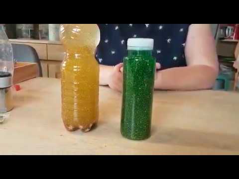 New Glitzerflaschen selbst herstellen