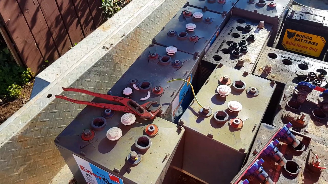 Scrap Lead Acid Battery Trick Scrap Yards Don't Want You to Know YouTube