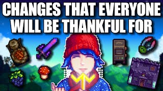 Incredible Life Improvements In Stardew Valley  1.6