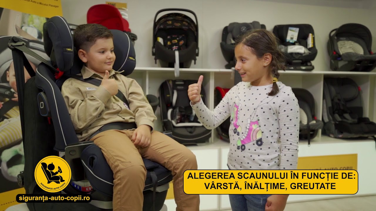 Siguranta Auto NU este optionala, fii EROUL copilului tau!