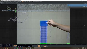 "Falling particles" demo - TouchDesigner