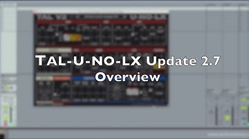 Togu Audio Line - TAL U-NO-LX 2.7 Update