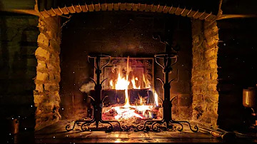 ASMR Relaxing Xmas Fireplace Sounds 6 Hours [no ads] Best Merry Christmas Ambience