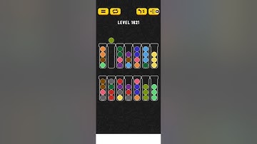 Ball sort level 1621