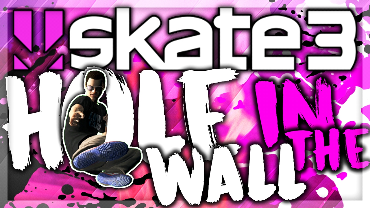 SKATE 3: HOLE IN THE WALL CHALLENGE!