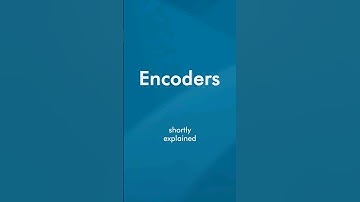 What are Encoders | Shortly Explained 🔍⏱  #encoder #encoding #encode
