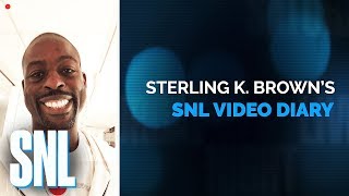 Sterling K. Brown's SNL Video Diary - SNL