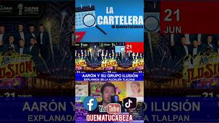 La Cartelera de QTC Presenta la 3ra Parte de los eventos Musicales y Culturales del Mes de Junio.