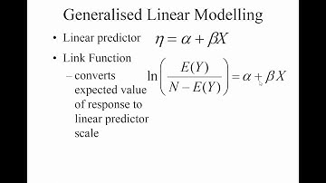 Introduction to generalized linear models