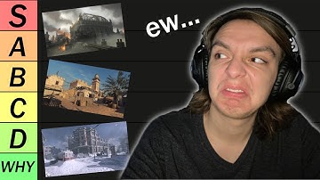 Ranking the VANGUARD Multiplayer MAPS! Call of Duty Tier List