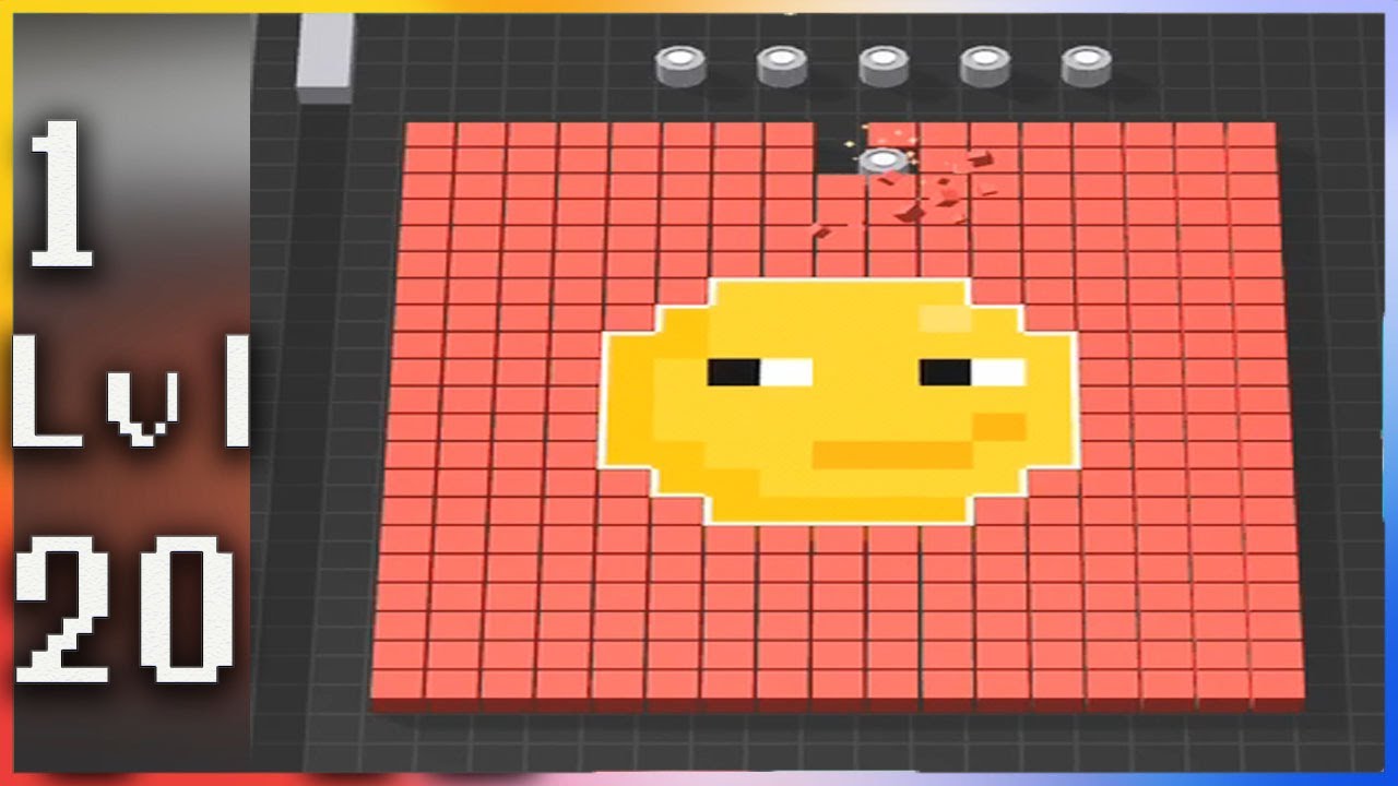 Color Saw 3D - Gameplay Walkthrough - Levels 1-20