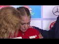 Саша Трусова плачет Trusova is crying