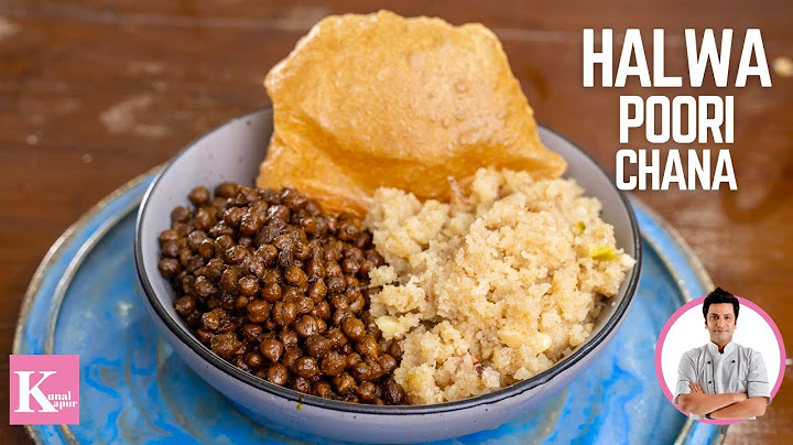 Halwa Poori Chana | Make semolina pudding and black gram prasad on Ashtami and Navami | Navratri ...