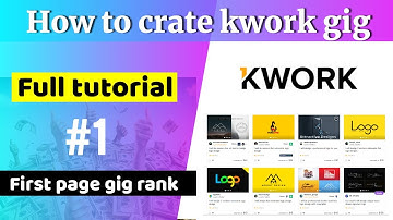 how to crate kwork gig bangla tutorial || how to crate kwork gig || kwork gig creation