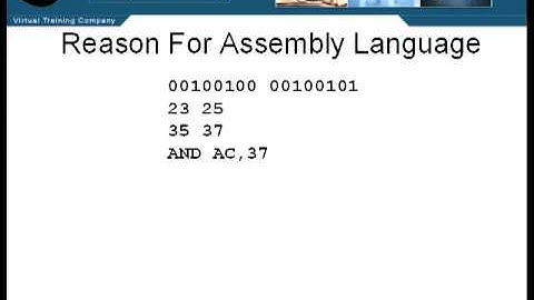 Assembly Language Training: Part 1 (2 of 3) - Introduction (The Reason for Assembly Language)