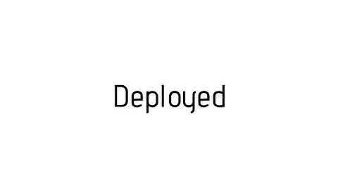 How to pronounce Deployed / Deployed pronunciation