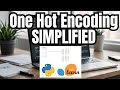 Master One Hot Encoding in Python with scikit-learn for Machine Learning 🚀
