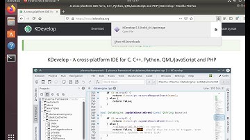 KDevelop 5.5 Ubuntu in 18.04, 19.10
