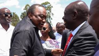 See how Former President Uhuru Kenyatta arrived in Kirinyaga, received by Gachagua, Karua & Matiangi