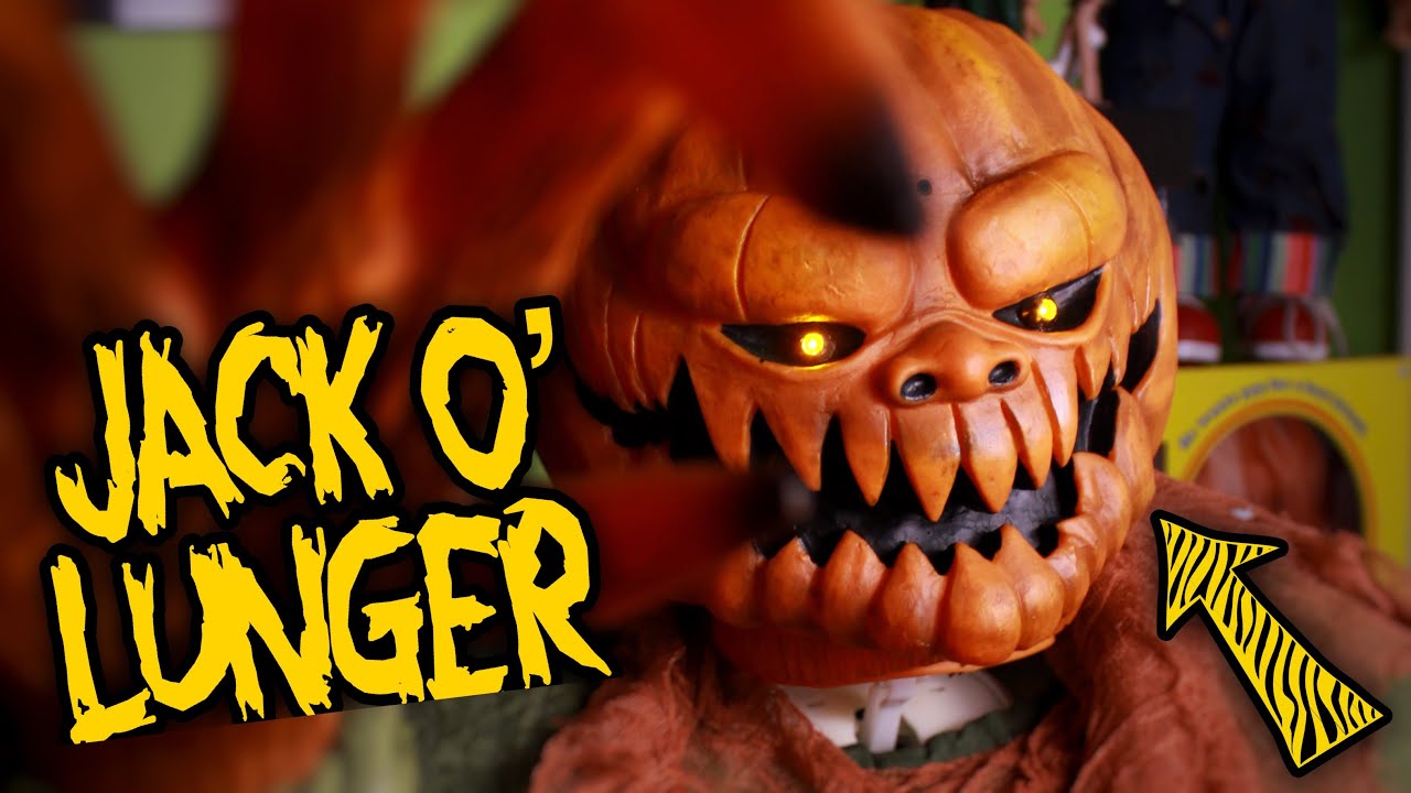 “JACK O’ LUNGER” Haunted Hill Farm 2023 Animatronic UNBOXING, SET-UP, DEMO, & REVIEW