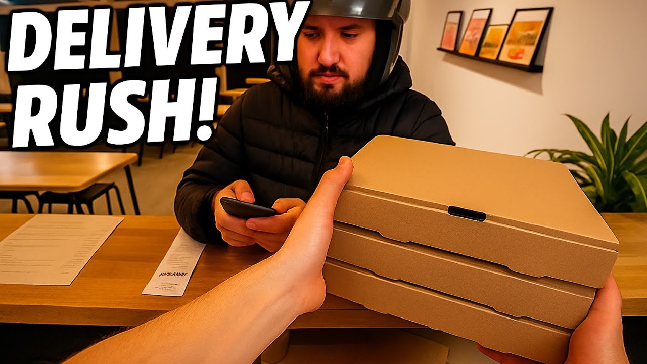 POV: Delivery Rush at the Pizzeria!