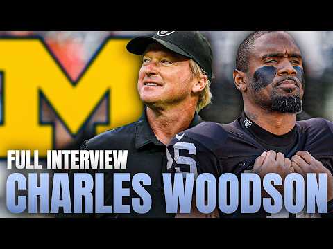 Hall of Famer Charles Woodson FULL INTERVIEW | Gruden Goes Long