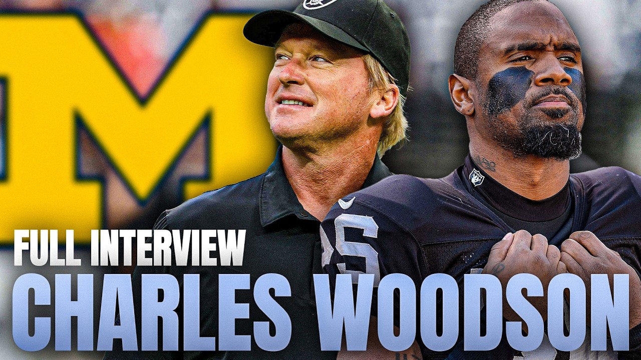 Hall of Famer Charles Woodson FULL INTERVIEW | Gruden Goes Long