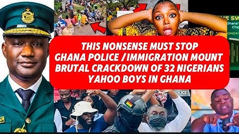 BREAKING NEWS‼️BRUTAL CRACKDOWNS OF 32 NIGERIANS HIDEOUTS IN KASOA ENGAGED IN CUBER FR@UD MORECAUGHT