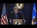 Attorney General William P. Barr Announces Launch of Operation Relentless Pursuit