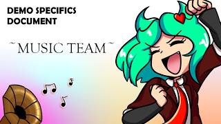 MUSIC Progress Report (HeartStrings: A Yandere Story) - Demo Specifics Document