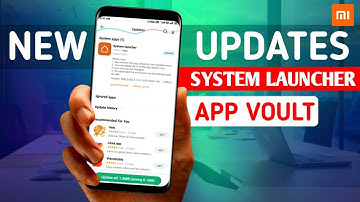 NEW MIUI 11 SYSTEM LAUNCHER UPDATE | OFFICIAL NEW APP VAULT UPDATE | NEW SYSTEM LAUNCHER UPDAT